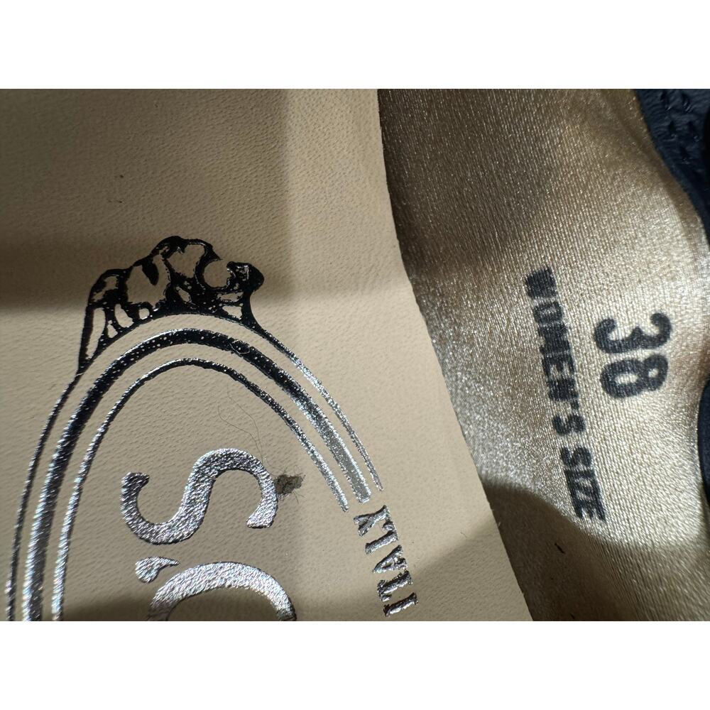 Tods Blue Suede Ballerina Dee Laccetto Ballet flats sz. 38 - Picture 9 of 9